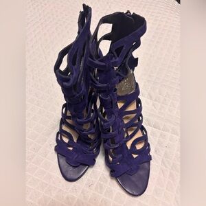 Vince camuto Purple Strappy Women's Shoes